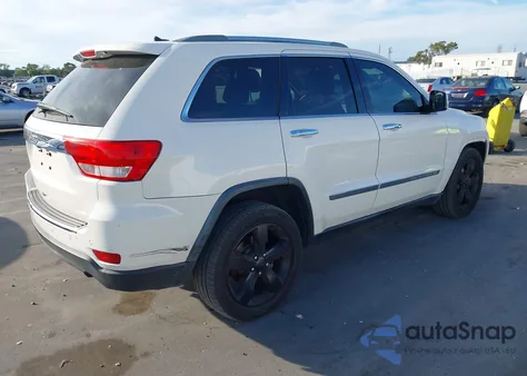 2012 Jeep Grand Cherokee Overland z USA, uszkodzony, nr VIN 1C4RJECT7CC291204